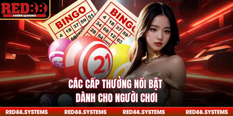 Các cấp thưởng nổi bật dành cho người chơi