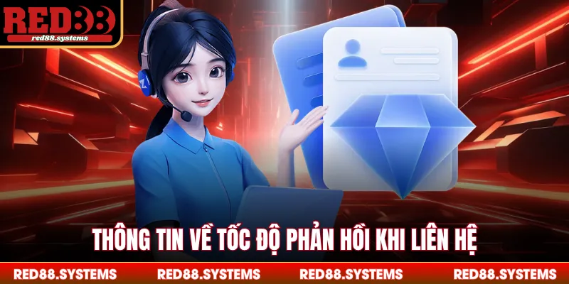 Liên Hệ RED88 Thông tin về tốc độ phản hồi khi liên hệ